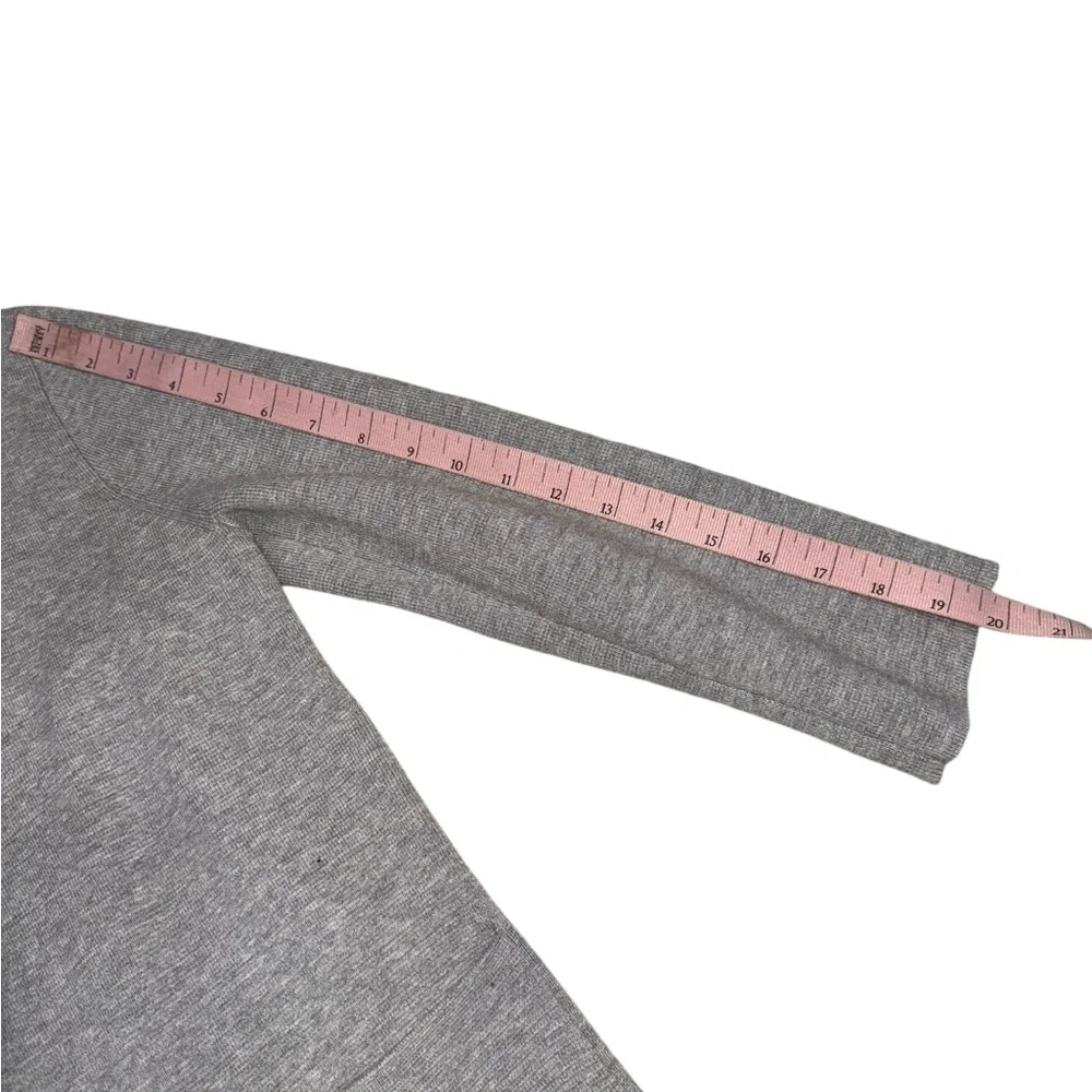 J. Crew Sophie Open-Front Sweater-Blazer in Heather Gray - Size XS